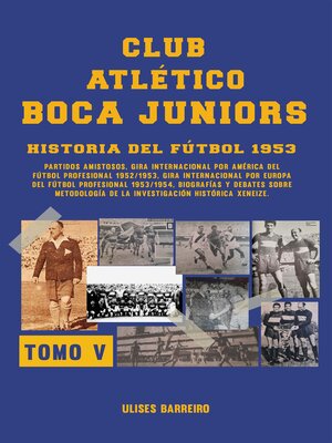 cover image of Club atlético Boca Juniors 1953 V